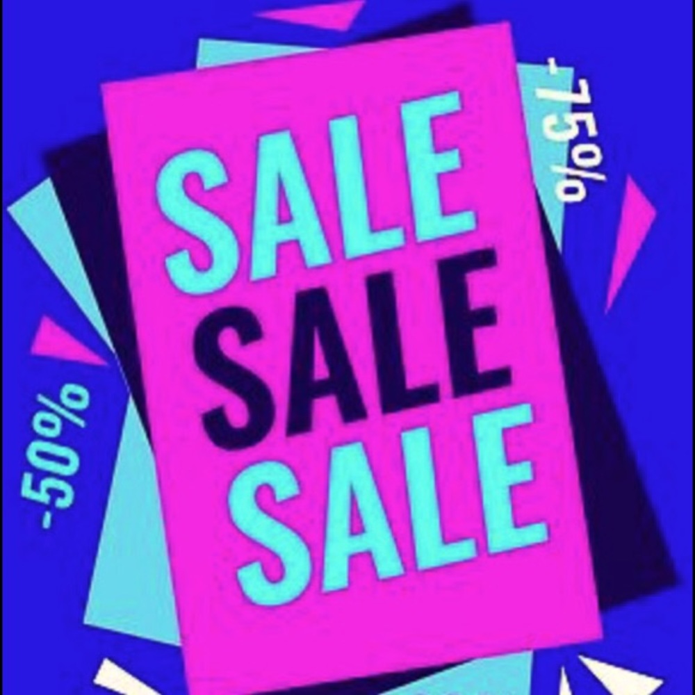 I am having a 5% off any item in my closet!!
